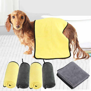 Transform Your Pet's Bath Time with Our Absorbent Towel