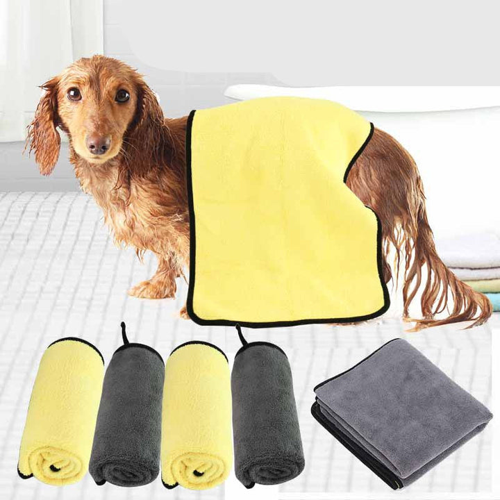 Transform Your Pet's Bath Time with Our Absorbent Towel