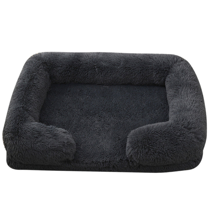 Plush Round Winter Comfort Pet Bed: The Ultimate Cozy Retreat for Your Pet