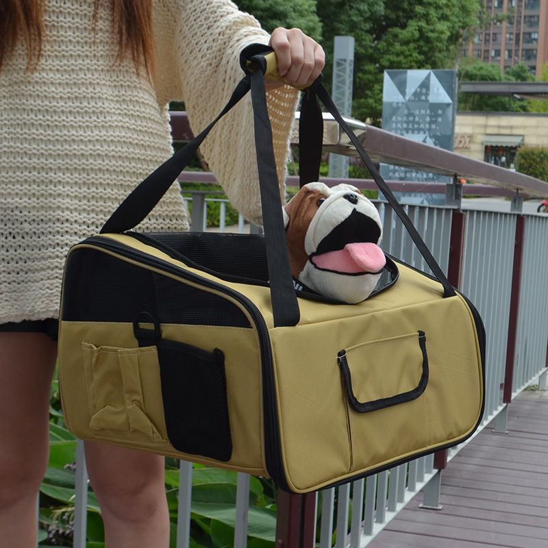 Portable Pet Diaper Backpack Travel Carrier Bag