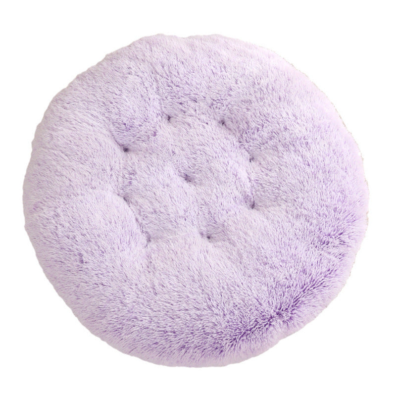 Pet Round Plush Warm Sleeping Bed Mat For Pets