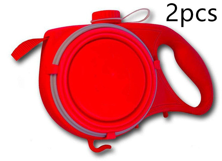 Automatic Retractable Pet Leash Multifunctional Portable Walking Tool