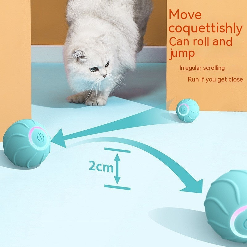 Smart Automatic Rolling Interactive Pet Ball Toy