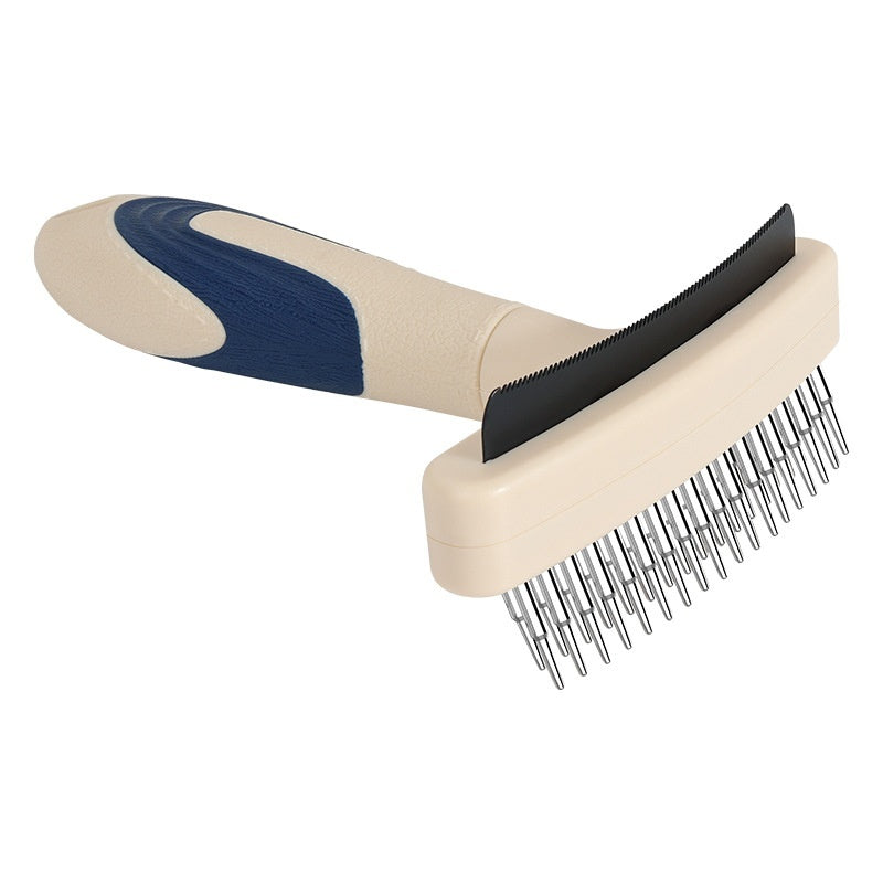 Pet Grooming Detangling Brush Loose Hair Removal Tool