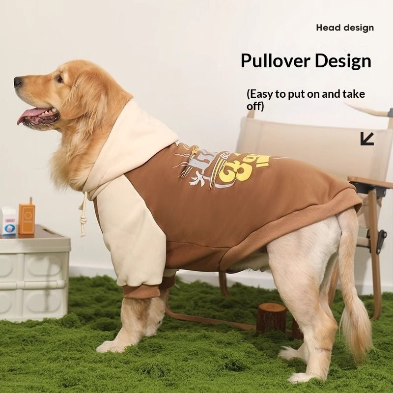 Cozy Large Pet Sweater Warm Comfortable Winter Wear