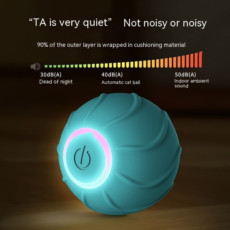 Smart Automatic Rolling Interactive Pet Ball Toy