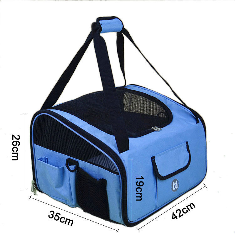 Portable Pet Diaper Backpack Travel Carrier Bag