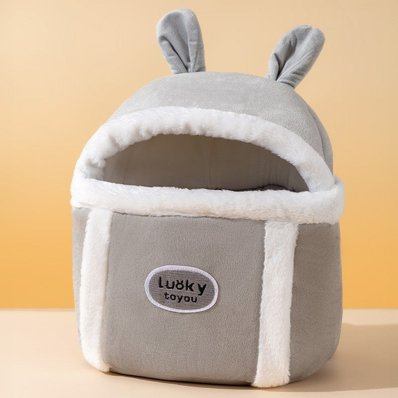 Animal Shaped Pet Diaper Shoulder Backpack Carrier Bag