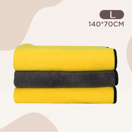 Absorbent Pet Bath Towel Quick Dry Microfiber Pet Supplies