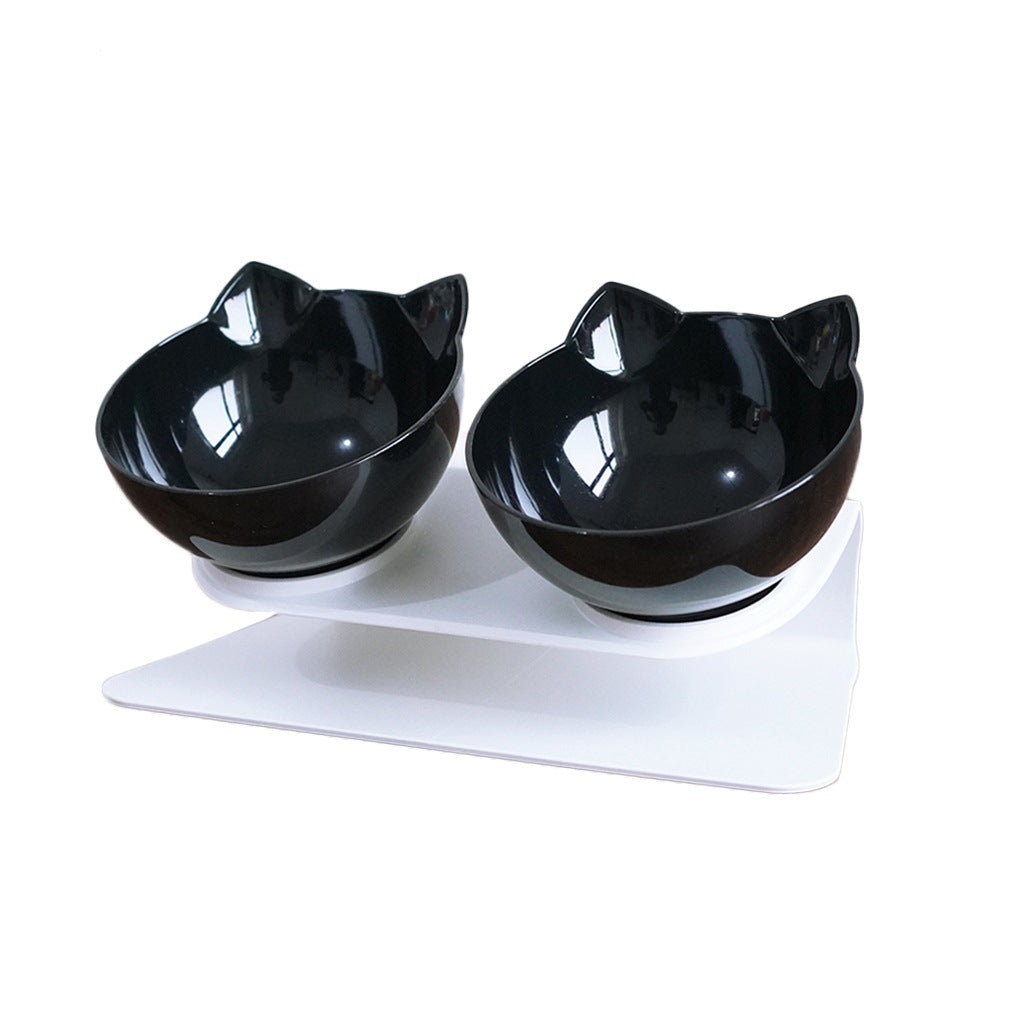 Pet Adjustable Elevated Feeding Bowl Stand
