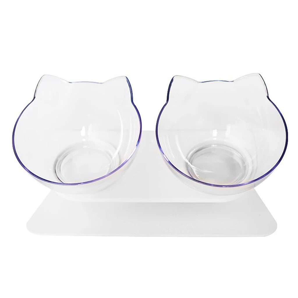 Pet Adjustable Elevated Feeding Bowl Stand