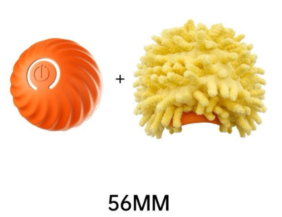 Durable Rubber Bite Resistant Pet Chew Ball Toy