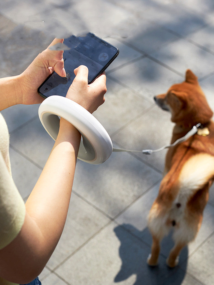 UFO Style Retractable Pet Leash For Small Medium Pet