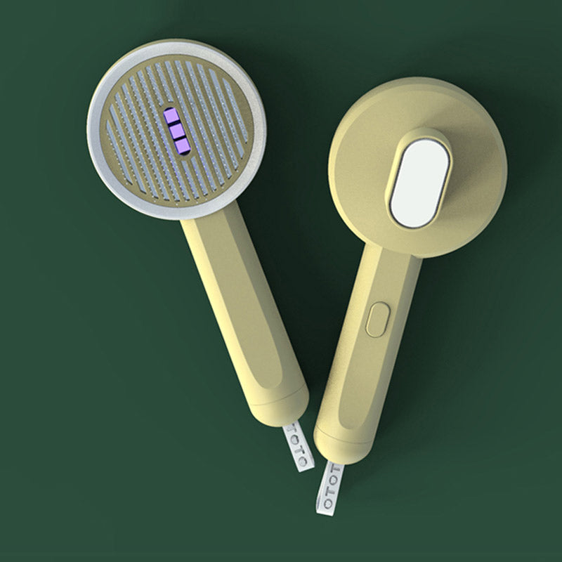 2 In 1 Pet Grooming Comb UVC Detection Hair Removal Tool