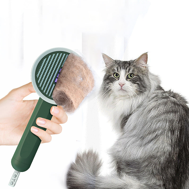2 In 1 Pet Grooming Comb UVC Detection Hair Removal Tool