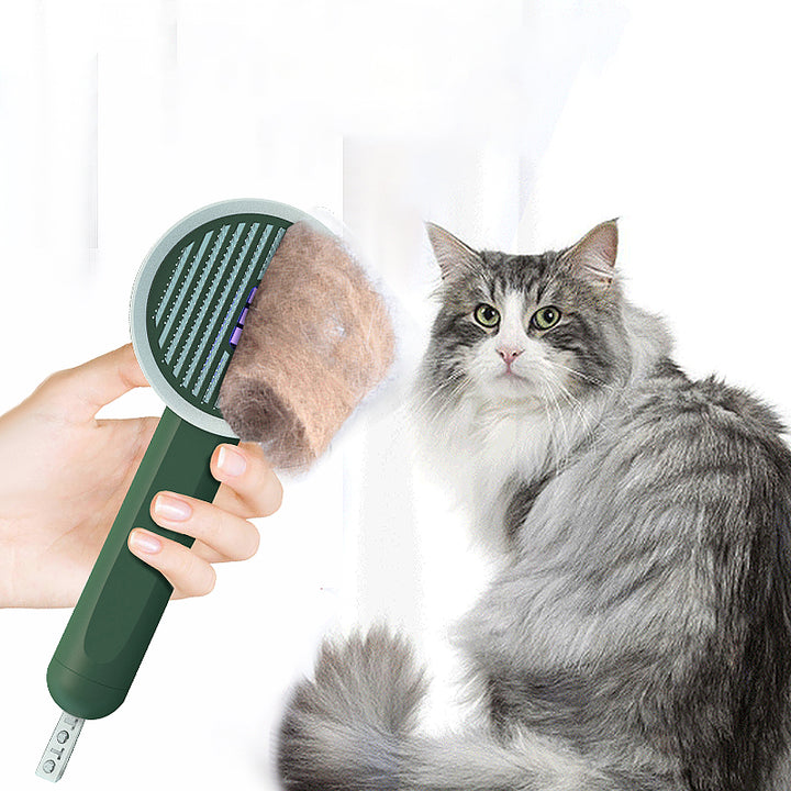 2 In 1 Pet Grooming Comb UVC Detection Hair Removal Tool