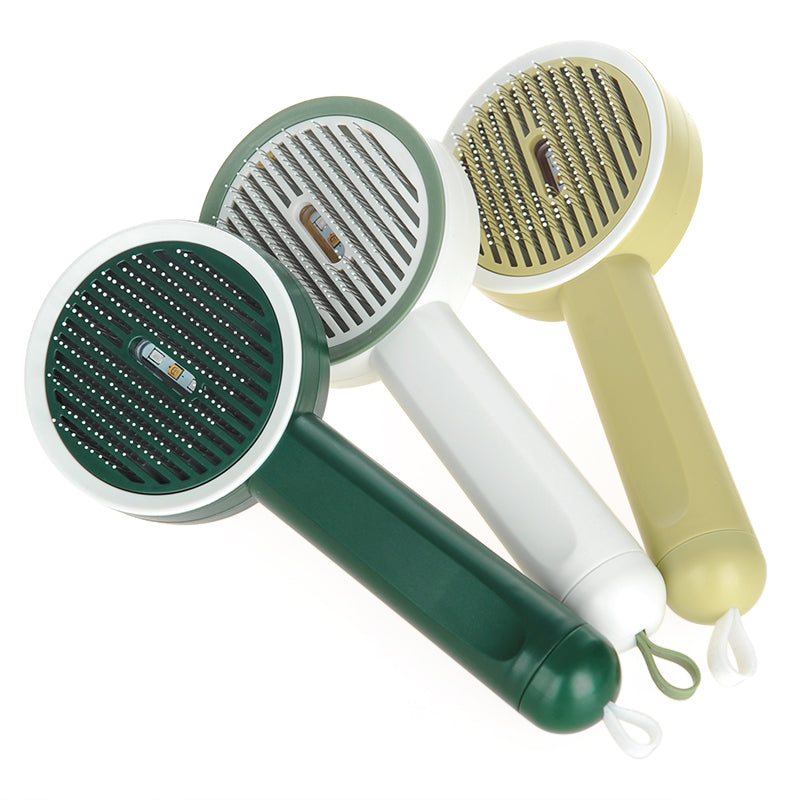 2 In 1 Pet Grooming Comb UVC Detection Hair Removal Tool