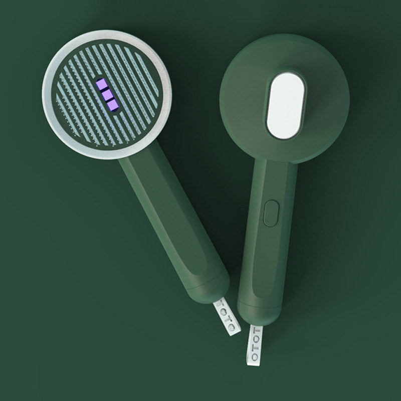 2 In 1 Pet Grooming Comb UVC Detection Hair Removal Tool
