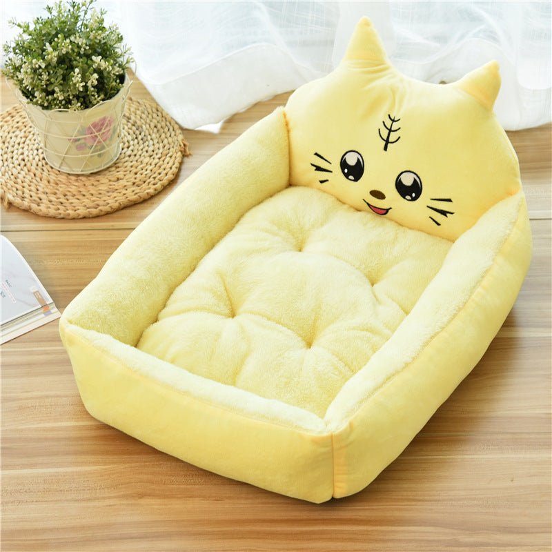 Large Warm Cozy Pet Bed Soft Fleece Nest Basket