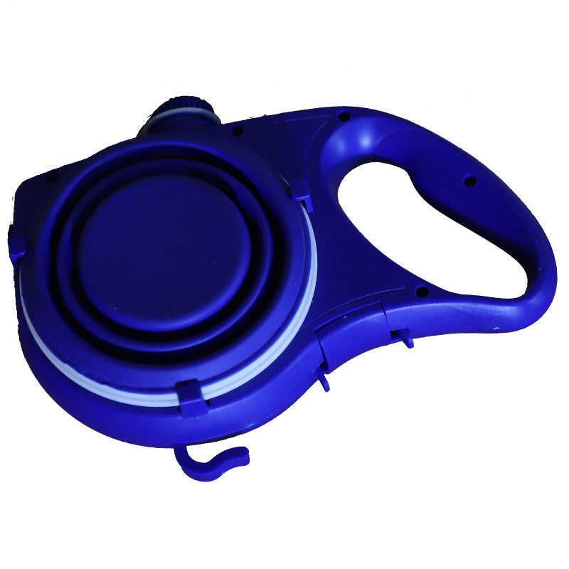 Multifunctional Portable Pet Leash With Water Bottle