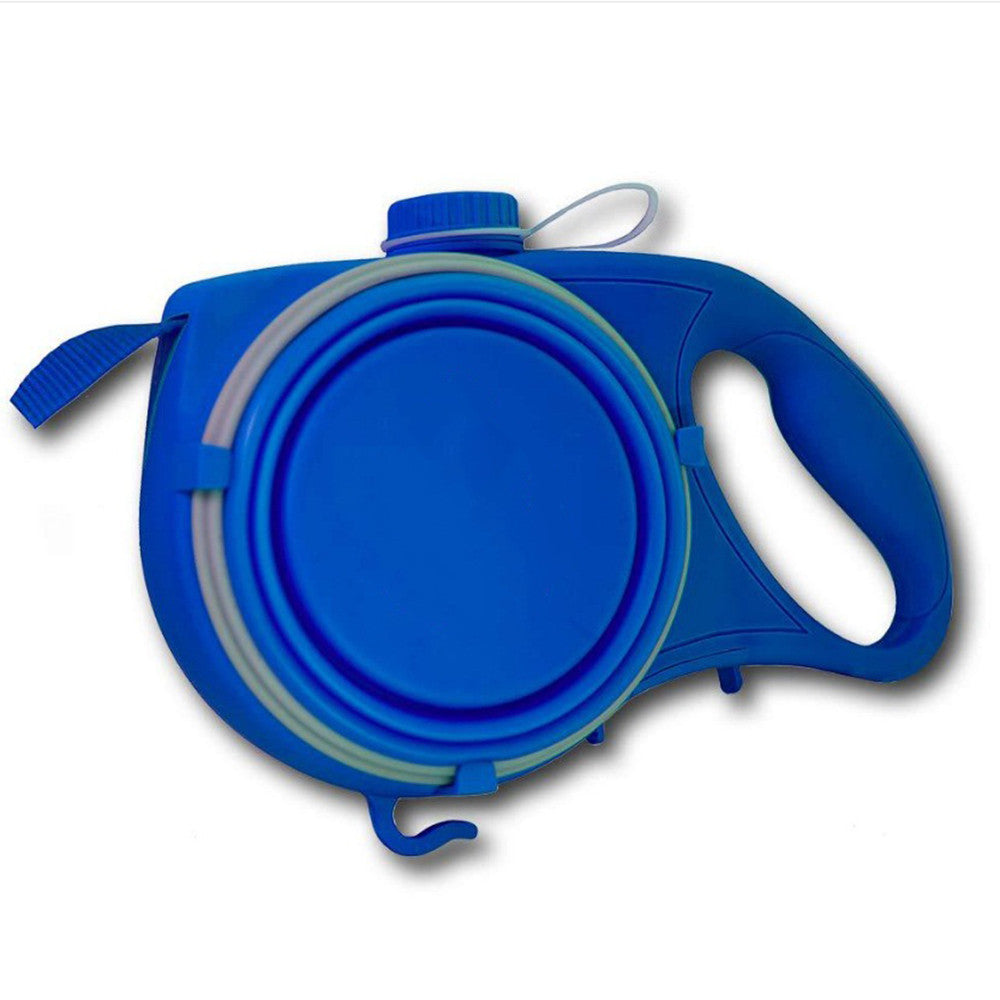 Automatic Retractable Pet Leash Multifunctional Portable Walking Tool