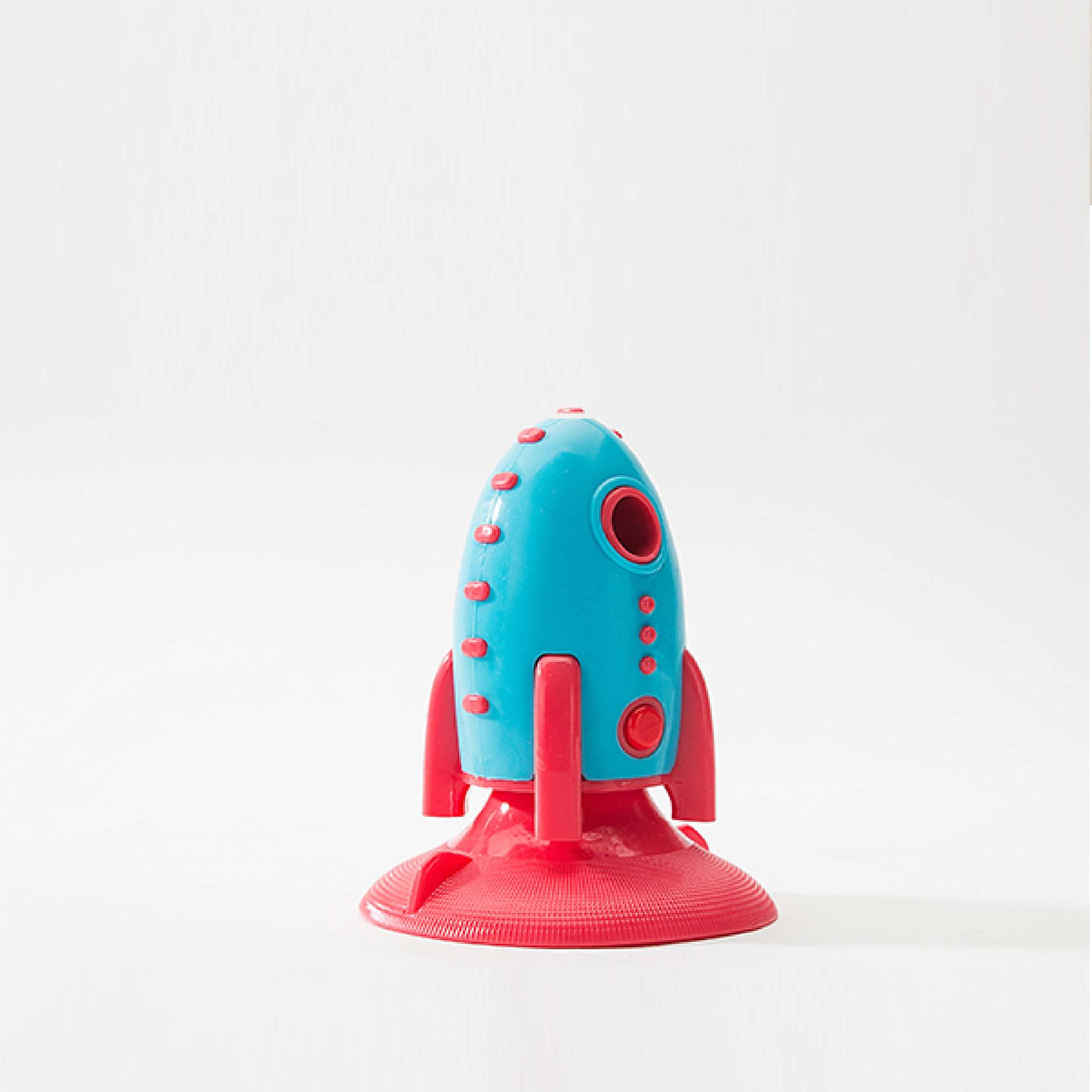 Rocket Shaped Treat Dispensing Bite Resistant Pet Toy