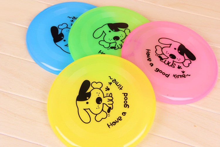 Silicone Flying Disc Interactive Pet Training Chew Toy