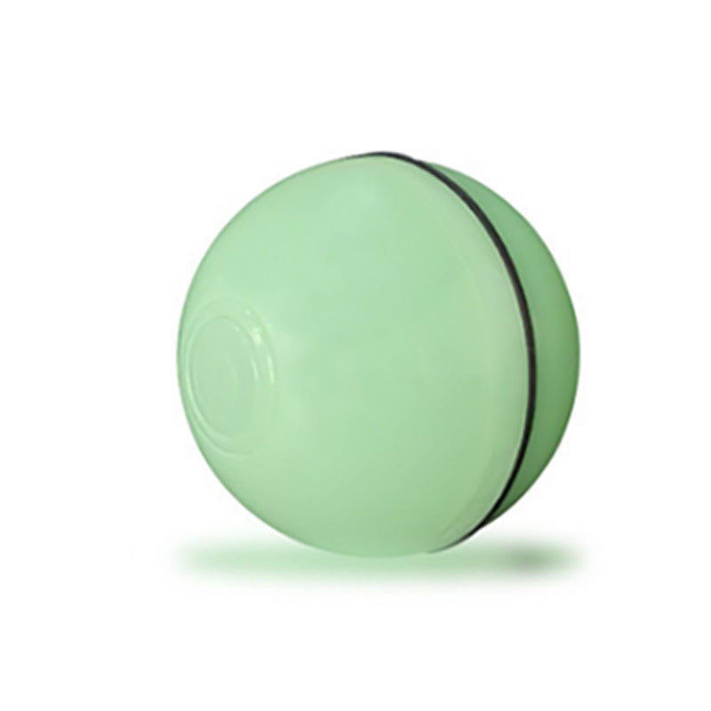 Electric Smart LED USB Rolling Flashing Pet Ball Toy