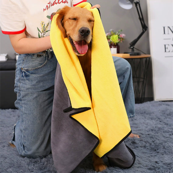Super Absorbent Quick Dry Pet Bath Towel Pet Supplies