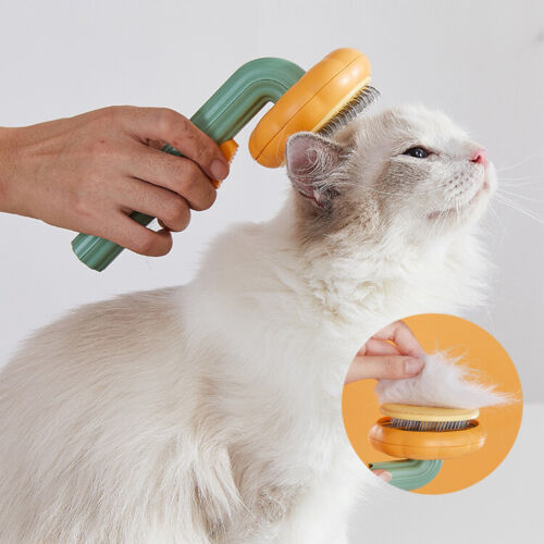 Pet Grooming Self Cleaning Slicker Brush Pet Grooming Tool