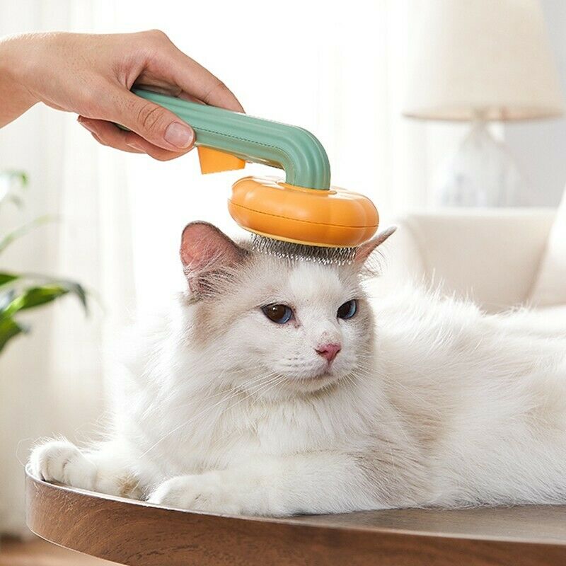 Pet Grooming Self Cleaning Slicker Brush Pet Grooming Tool