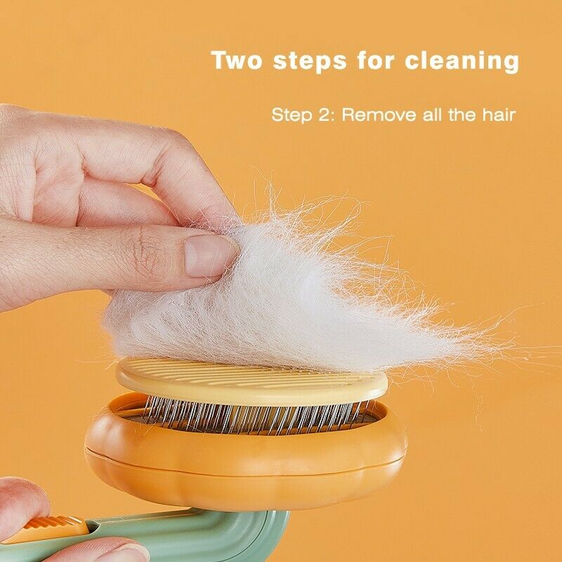 Pet Grooming Self Cleaning Slicker Brush Pet Grooming Tool