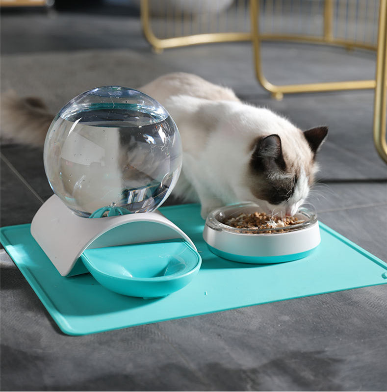 Pet Automatic Feeding And Water Dispenser