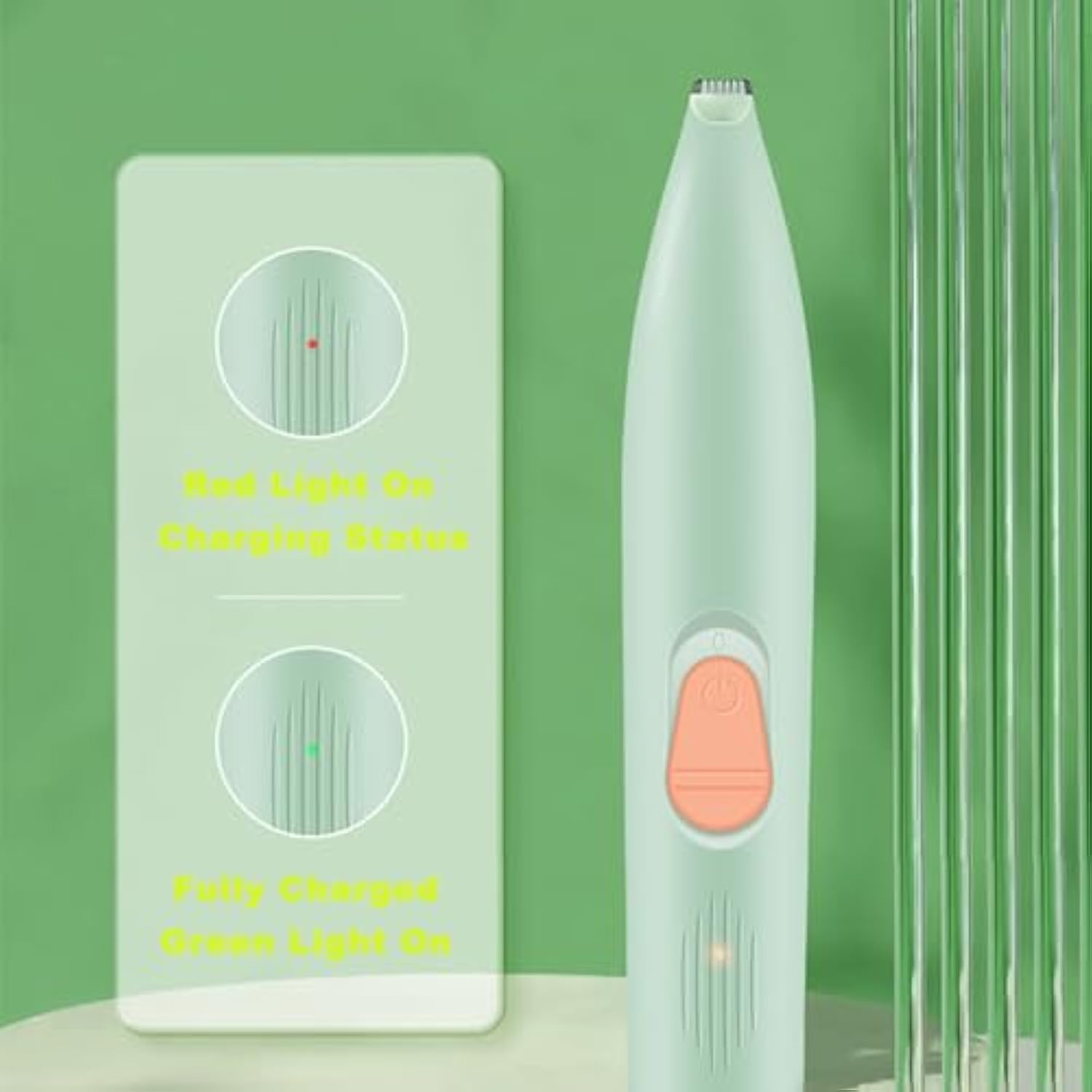 Rechargeable Pet Paw Trimmer Ergonomic Grip Grooming Tool