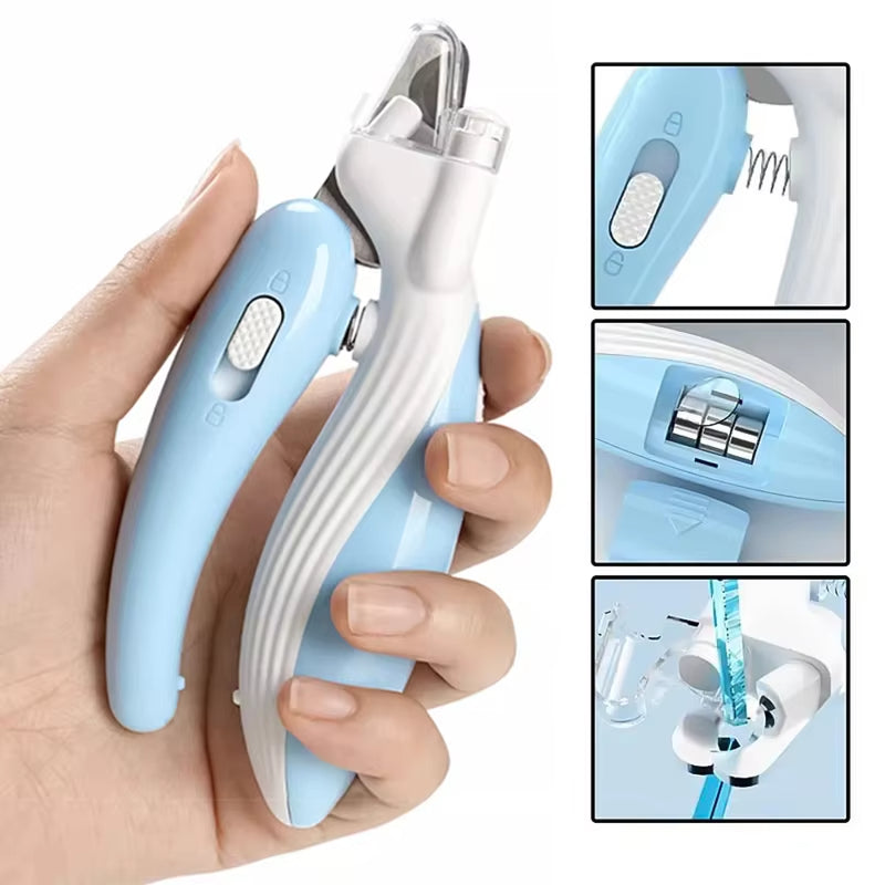 Professional Pet Nail Clipper Labor Saving Scissors Pet Grooming Tool