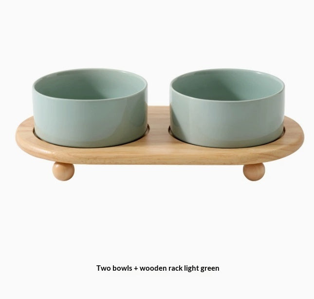 Ceramic Pet Food Bowls Durable Feeding Supplies