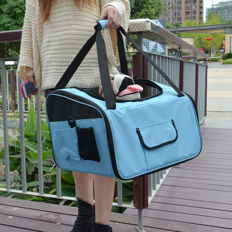 Portable Pet Diaper Backpack Travel Carrier Bag
