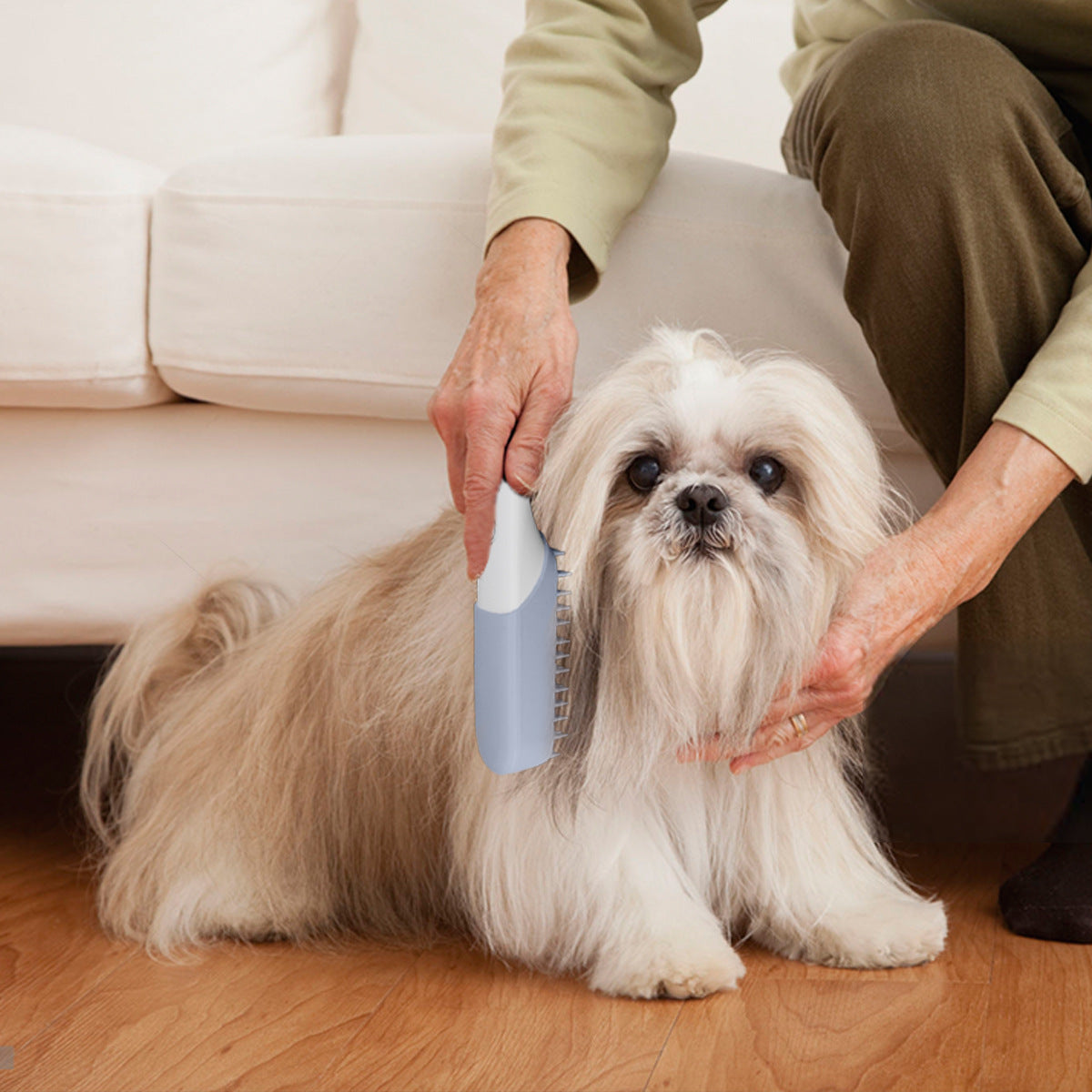 Pet Silicone Grooming Massage Brush Cleaning Comb Pet Hair Removal Tool