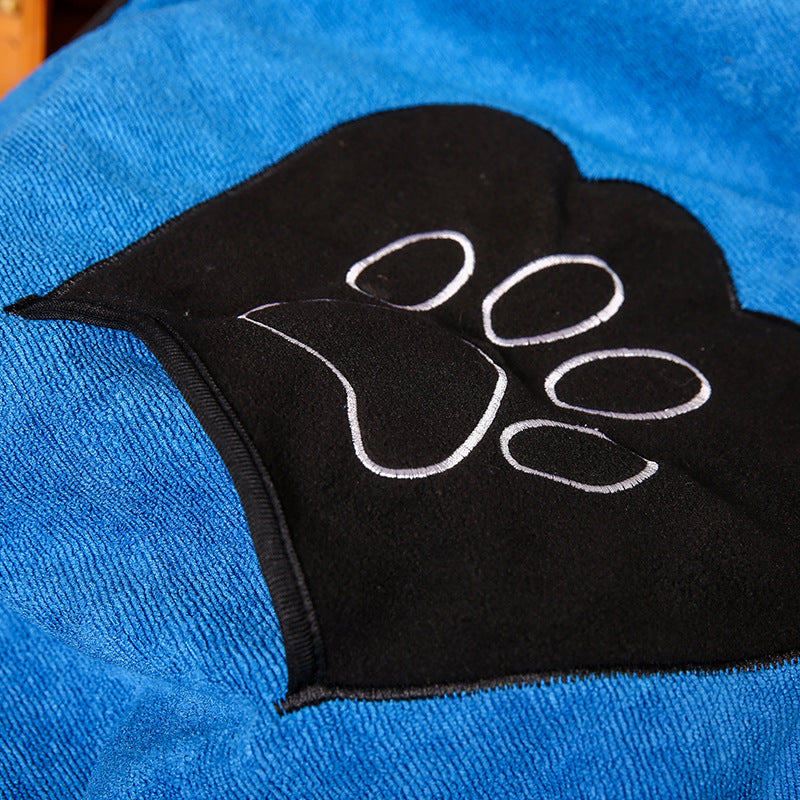 Absorbent Pet Bath Towel Quick Dry Microfiber Pet Supplies