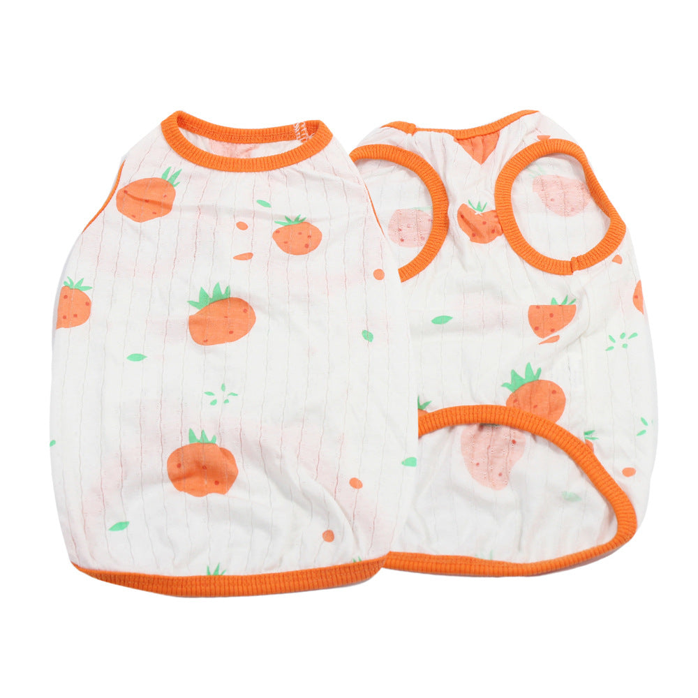 Thin PET Vest Anti-lint