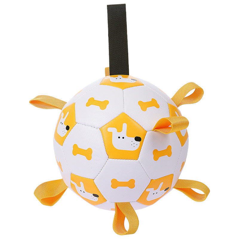 Interactive Football Pet Toy Outdoor Training Chew Ball
