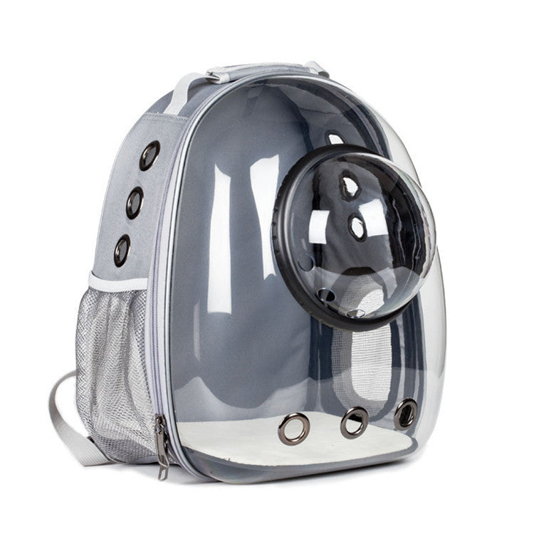Transparent Skylight Pet Backpack Large Capacity Breathable Carrier