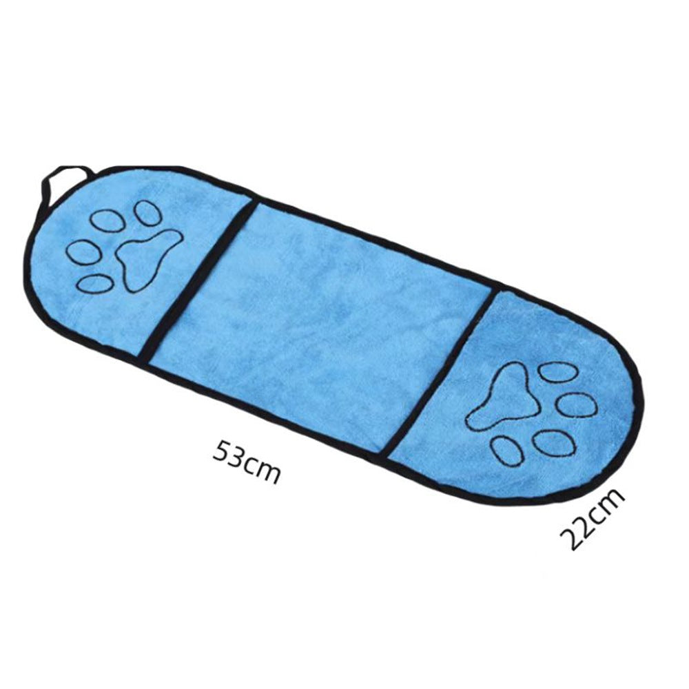 Quick Dry Absorbent Pet Bath Towel Pet Supplies