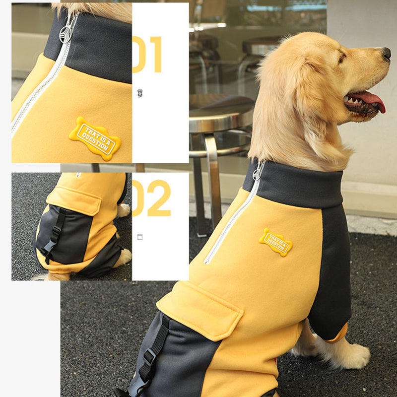 Fashion Pet Four-Legged Warm Sweater Cozy Winter Wear