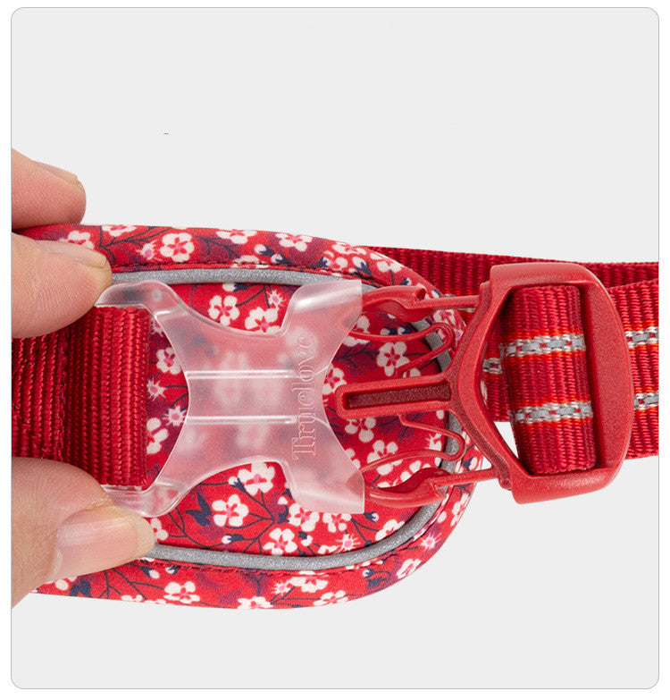 Vest Type Pet Chest Harness And Leash Set