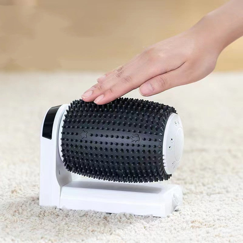 Automatic Pet Corner Self Groomer Wall Brush Scratcher Tool