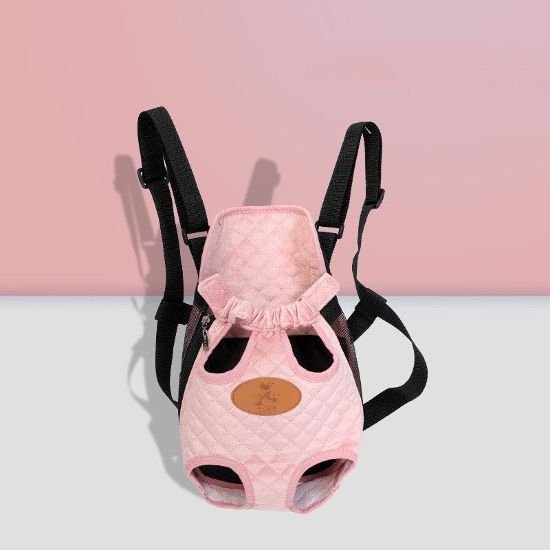 Portable Pet Backpack Spring Travel Carrier Bag