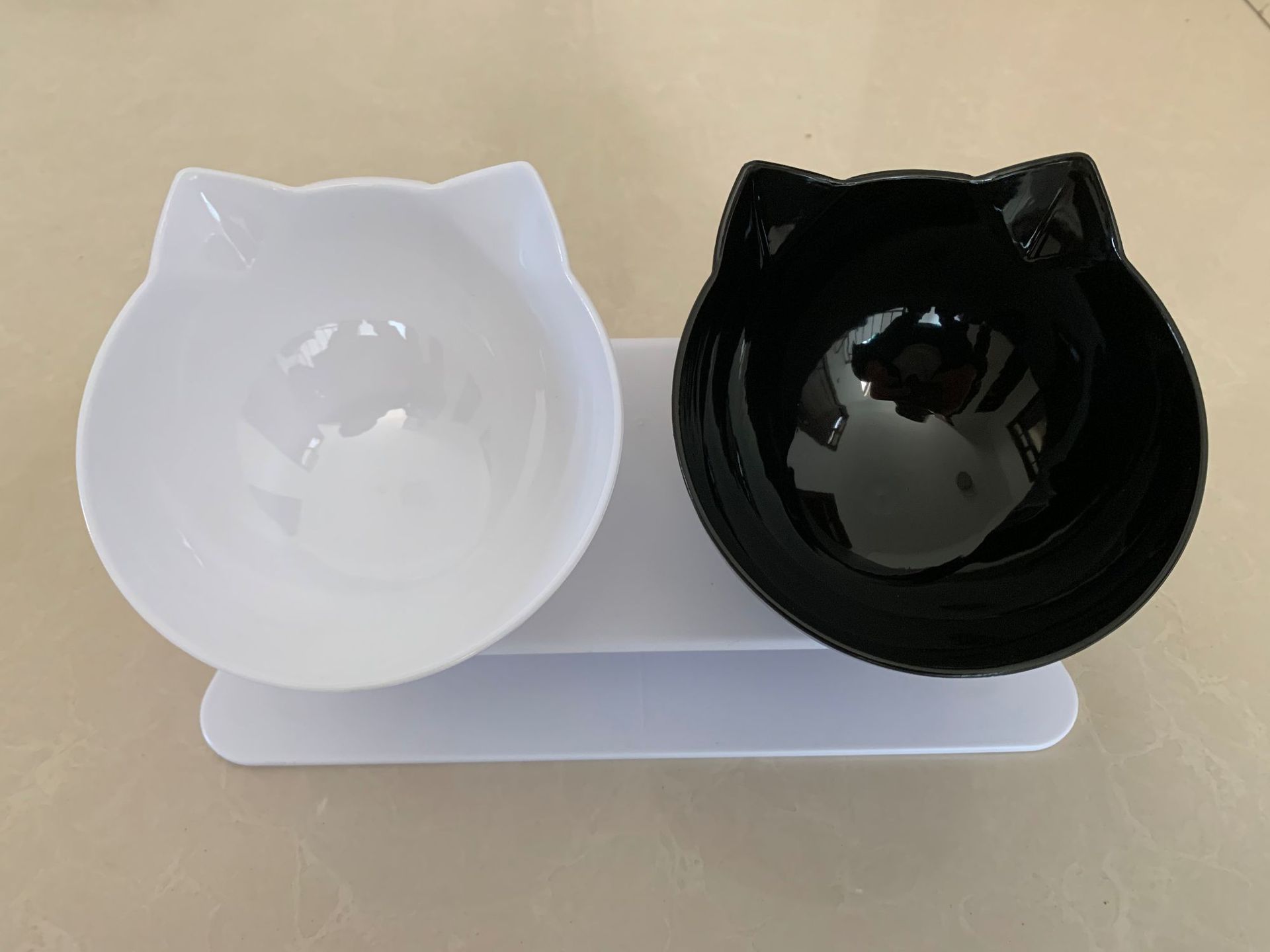 Pet Adjustable Elevated Feeding Bowl Stand