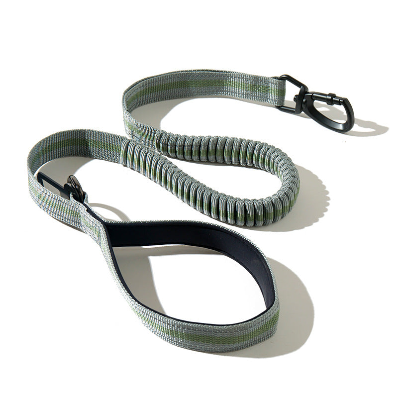 Fluorescent Retractable Pet Leash Explosion Proof Elastic Walking Lead