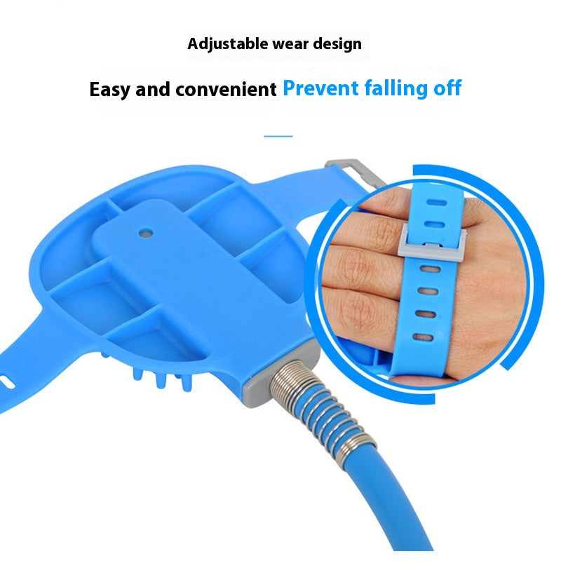 Pet Bathing Glove Silicone Massage Shower Brush Cleaning Tool